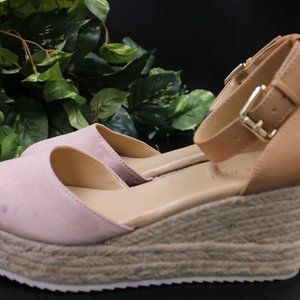 Women's Nine West Wedges Pink - Size 6M